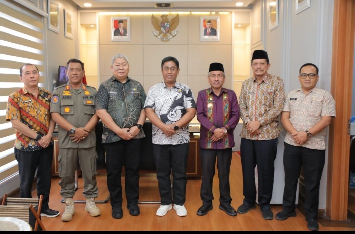 Pjs Bupati Asahan Kunjungi Forkopimda Kabupaten Asahan