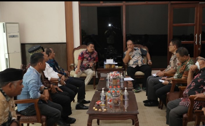 Bupati Asahan Asahan Terima Audiensi Forkala