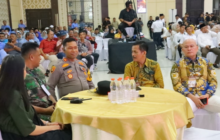 Kapolres Tebing Tinggi Hadiri Debat Publik Kedua Calon Walikota dan Wakil Walikota Tebing Tinggi 2024