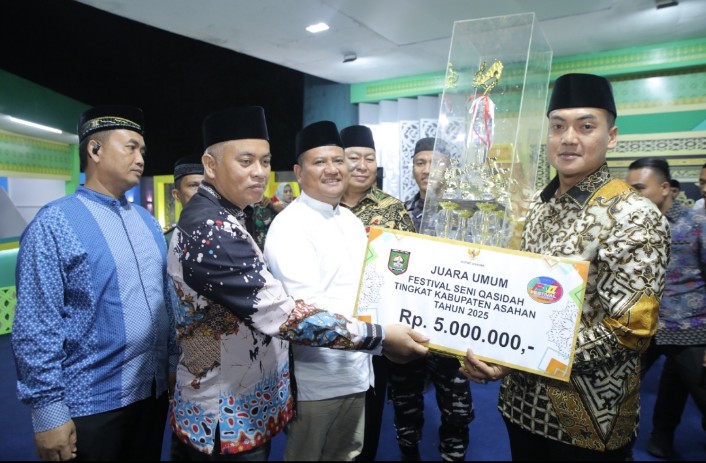 Wakil Bupati Asahan Resmi Tutup FSQ Asahan 2025
