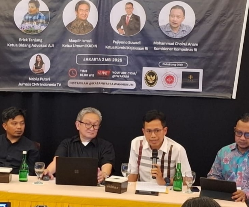 Ketua Komjak Tegaskan Kerja-Kerja Jurnalis Dilindungi UU