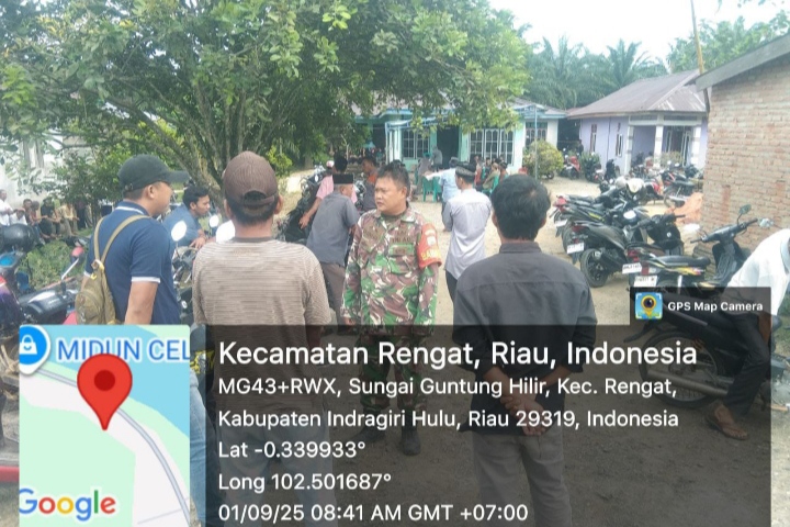 Melayat Ke Rumah Duka Warga Binaan Sebagai Wujud Kepedulian Seorang Babinsa