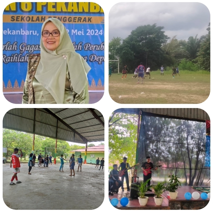 Class Meeting SMP Negeri 6 Pekanbaru Berlangsung Meriah dan Penuh Antusias