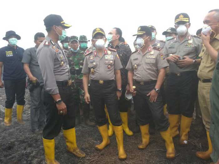 Kata Kapolri: Yang Bakar Hutan Tangkap dan Proses