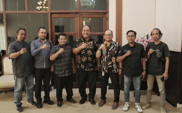 Bupati Asahan Terima Audiensi Lembaga Demokrasi Kabupaten Asahan