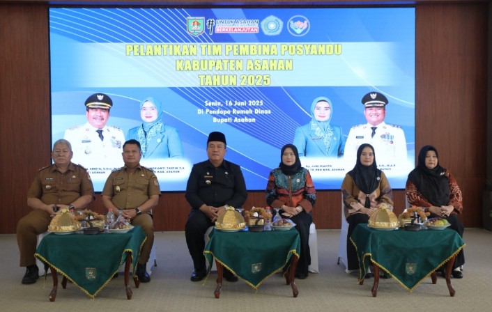 Bupati Lantik TP Posyandu Kabupaten Asahan