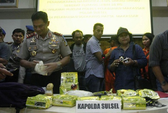 Kurir 10 Kg Sabu Ditangkap Tim Gabungan di Pelabuhan Makassar