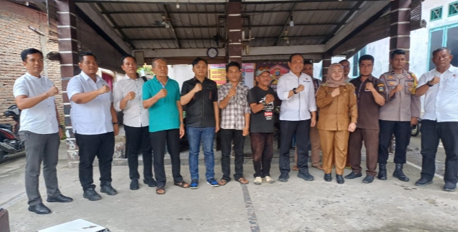 Sat Resnarkoba Polres Tebing Tinggi Bersama Ditresnarkoba Supervisi Kampung Bebas Narkoba