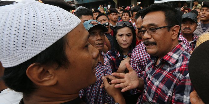 Ditolak warga saat kampanye, Djarot minta Panwaslu bertindak