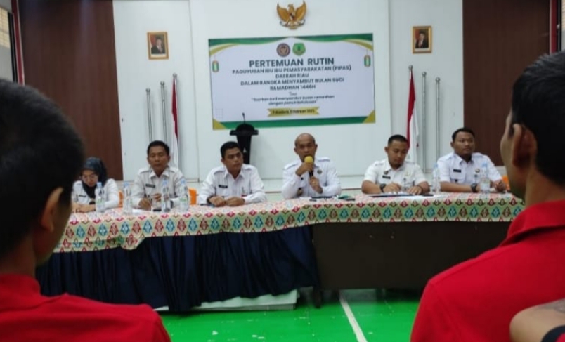 Lapas Pekanbaru Gelar Sidang TPP Bagi Warga Binaan untuk Syarat Mendapatkan Program Asimilasi dan Integrasi