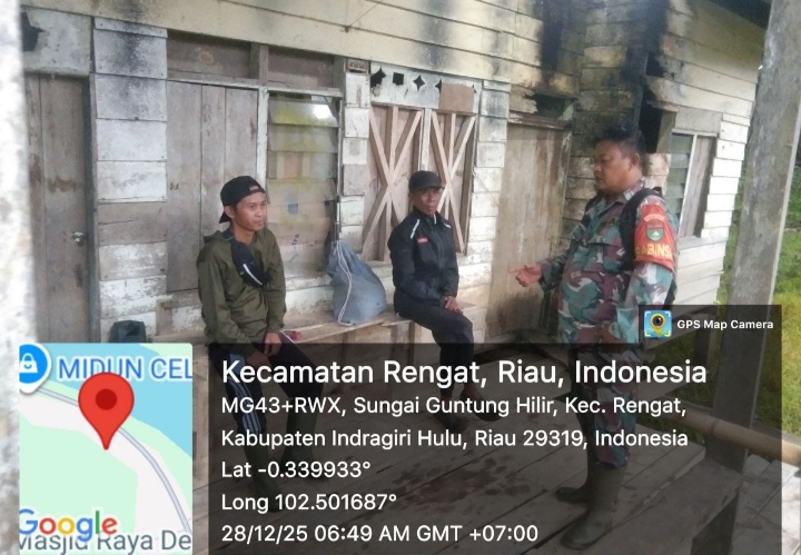 Babinsa Koramil Rutin Pantau Wilayah  Melalui Komsosnya Karena Merupakan Salah Wujud Kepedulian