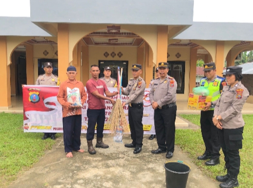 Polres Tebing Tinggi Revitalisasi Rumah Ibadah, Rangkaian Kegiatan Sambut HUT Bhayangkara ke 78