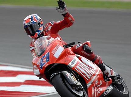 Casey Stoner : Layout Red Bull Ring Sirkuit Aneh