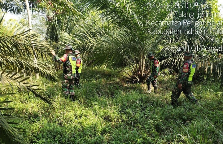 Menjadi Tugas Bersama Untuk Karhutla, Ini Penjelasan Babinsa