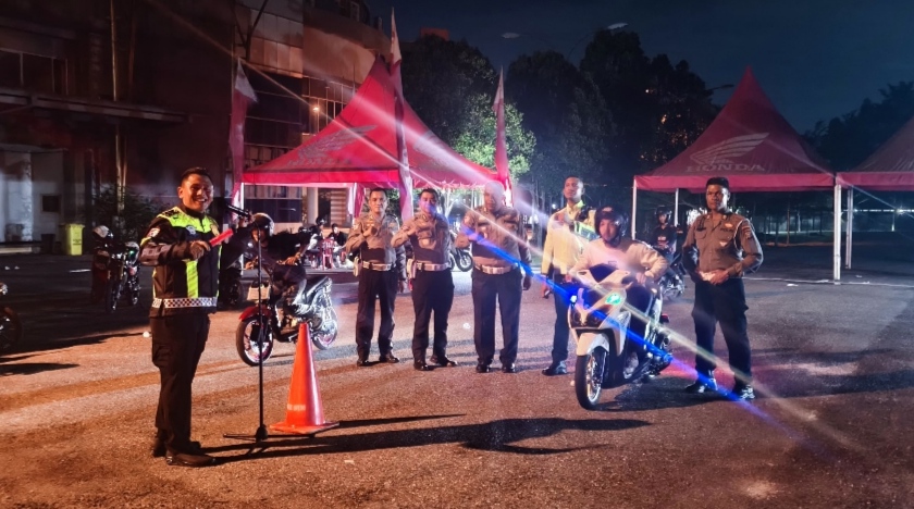 Dragbike Session 2 Ditlantas Polda Riau, 95 Starter Adu Kecepatan Resmi di Sport Center Rumbai