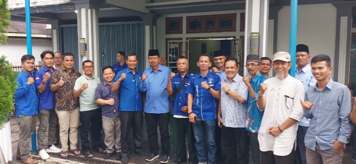 Balon Bupati Pasaman Desrizal S km M kes Resmi Mendaftar ke Partai Demokrat