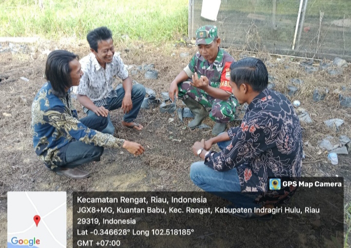 Tetap Jaga Hubungan Baik, Babinsa Rutin Melaksanakan Komsos Dengan Warga Binaan