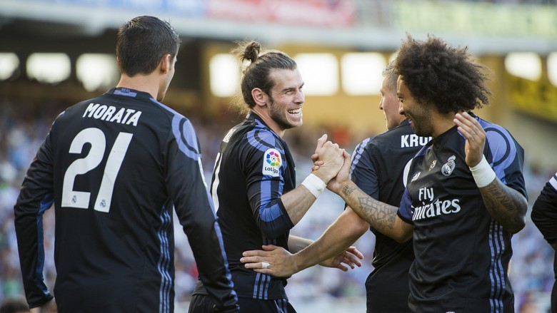 Bale Dua Gol, Madrid Taklukkan Sociedad 3-0