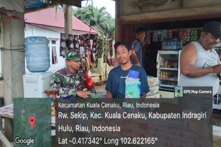 Melalui Komsos, Babinsa Ciptakan Keakraban Dengan Warga Desa Binaan