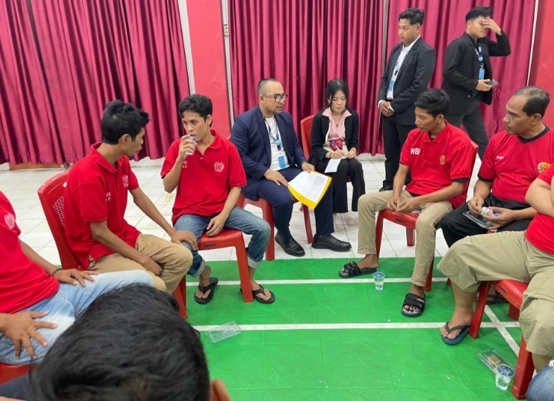 Komitmen Pelayanan, Lapas Pekanbaru Fasilitasi Penyuluhan Hukum bagi Warga Binaan