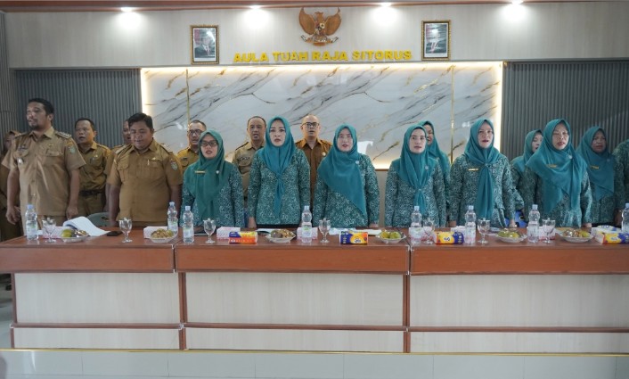 Ketua TP. PKK Asahan Gelar Pembinaan PAAR Era Digital Di Kecamatan Setia Janji