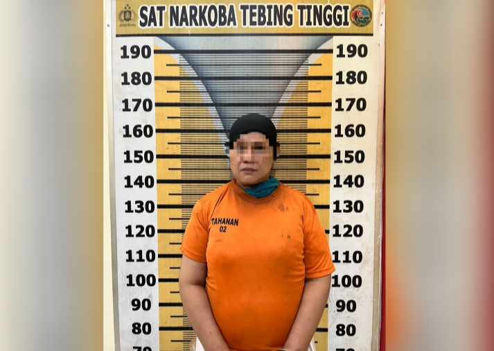 Gagal Kabur, Pemilik 1 Kg Sabu Dibekuk Sat Resnarkoba Polres Tebing Tinggi