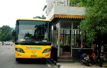 Pemko Bangun 50 Unit Halte Bus TMP Baru