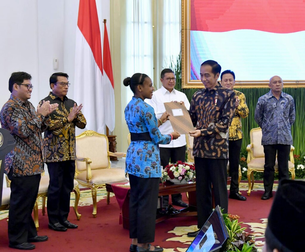 Presiden Joko Widodo Apresiasi Peran Aktif Generasi Milenial Promosikan Perdamaian