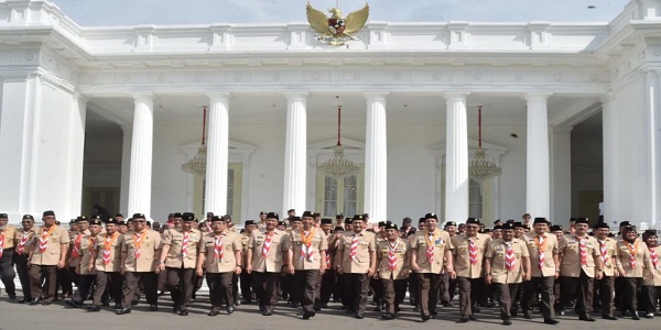 Budi Waseso Dilantik Jadi Ketua Kwarnas Pramuka