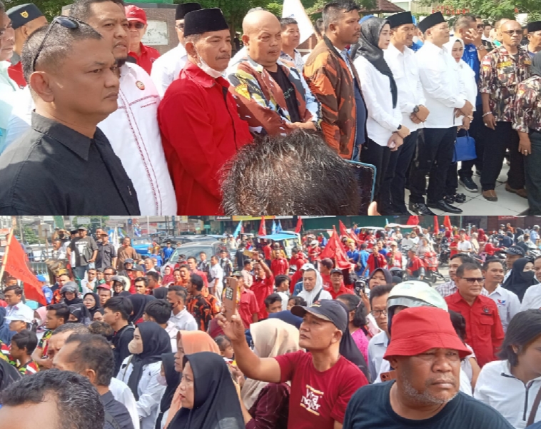 Pilkada 2024, Paslon Walikota dan Wakil Walikota Tebingtinggi IDAMAN Resmi Mendaftar ke KPU