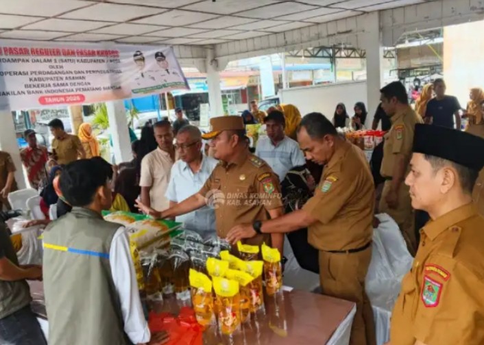 Pemkab Asahan Gelar Pasar Murah Pada HUT Ke-80 Kabupaten Asahan