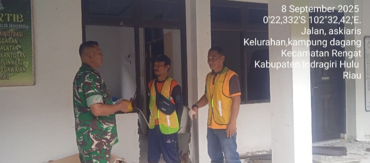 Tugas Pokok Sebagai Babinsa Turun Kewilayah Desa Binaan Melalui Komsos Jalanya