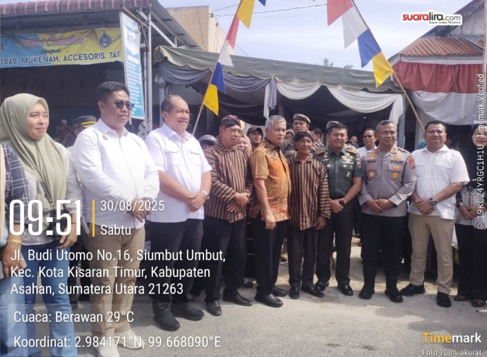 Forkopimda Kabupaten Asahan Ikuti Zoom GPM Serentak Bersama Menteri Pertanian RI