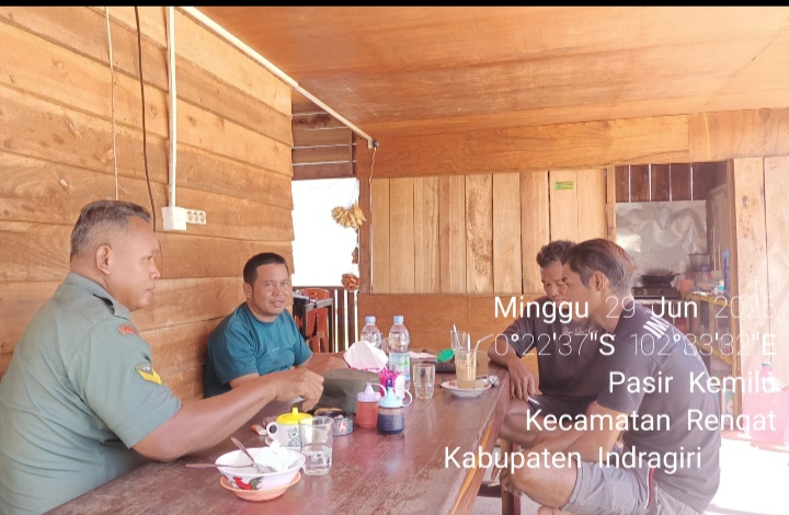 Tingkatkan Keamanan Dan Silaturahmi Dengan Warga Binaannya.  Babinsa Jalin Hubungan Lebih Baik