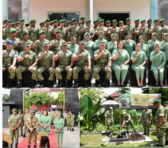 Pangdam XIX/Tuanku Tambusai Tinjau Kodim 0302/Inhu, Tekankan Pentingnya Sinergi Dan Kesiapan Prajurit