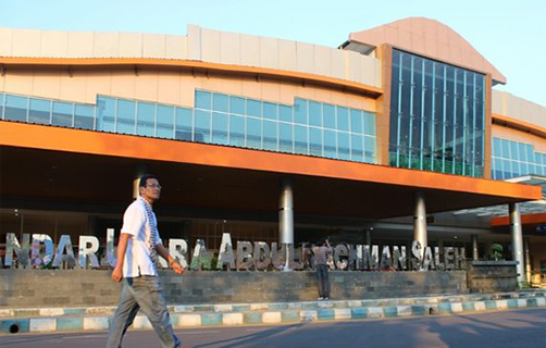 Bandara Abdul Rachman Saleh Ditutup Sementara