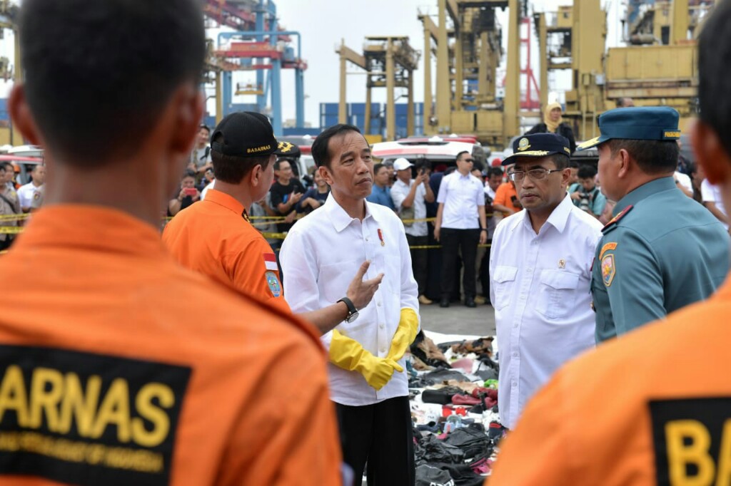 Peninjauan Posko Evakuasi Lion Air JT-610 di Tanjung Priok