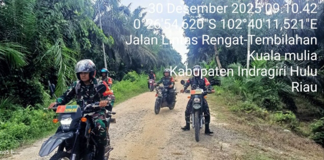 Kebosanan Tidak Pernah Ada Oleh Babinsa Untuk Terus Himbau Masyarakat Cegah Karhutla