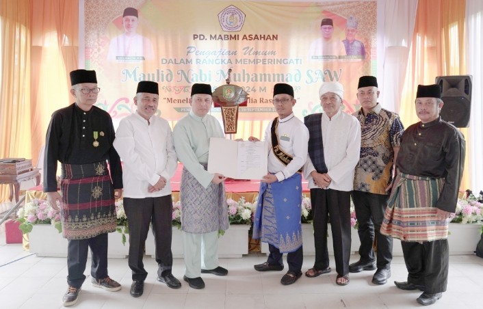 PD. MABMI Kabupaten Asahan Peringati Maulid Nabi Muhammad SAW 1446 H