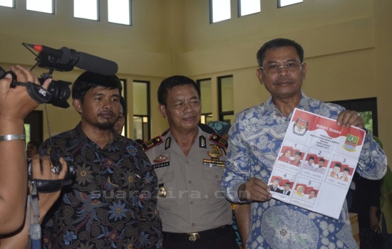 1.913 Surat Suara Pilkada Kabupaten Bekasi Rusak