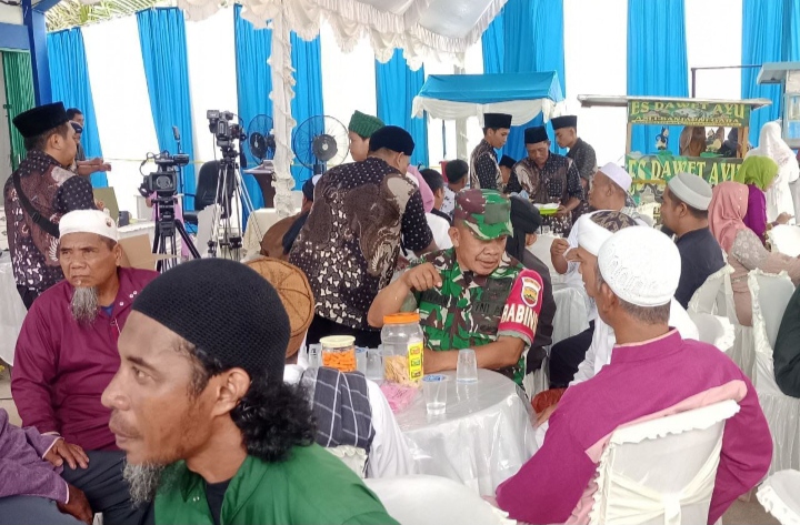 Babinsa Koramil 01/Rengat Kodim 0302/Inhu Jalin Komsos Dengan Tokoh Agama Jelang Idul Adha1446 H