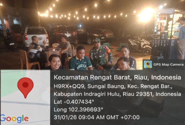 Jumpai Kaula Muda Saat Laksanakan Patroli Kamtibmas Malam Hari ini Kata Babinsa