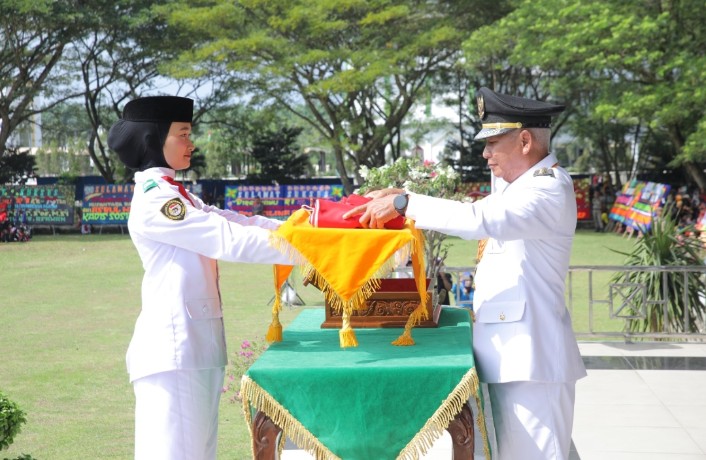 Upacara Peringatan Detik-Detik Proklamasi HUT RI Ke-79 Tahun