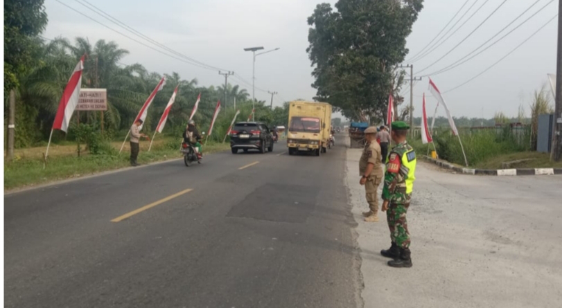 Ops Lilin Toba 2024, Polres Tebing Tinggi Pengamanan Arus Lalulintas di Pintu Tol Tebing Tinggi