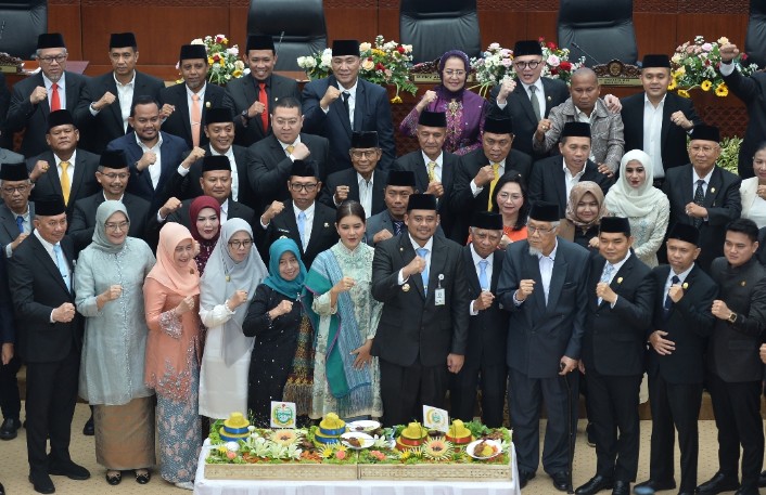 Wakil Bupati Asahan Ikuti Rapat Paripurna Istimewa Provinsi Sumatera Utara