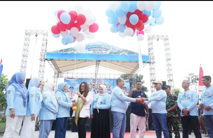 Bupati Asahan Tutup Jambore Anak Asahan Tahun 2026