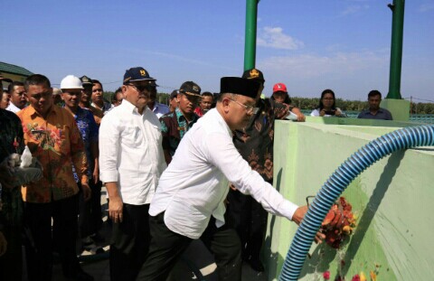 Bupati Sergai Uji Komisioning dan Serah Terima Instalasi Pengelolaan Lumpur Tinja