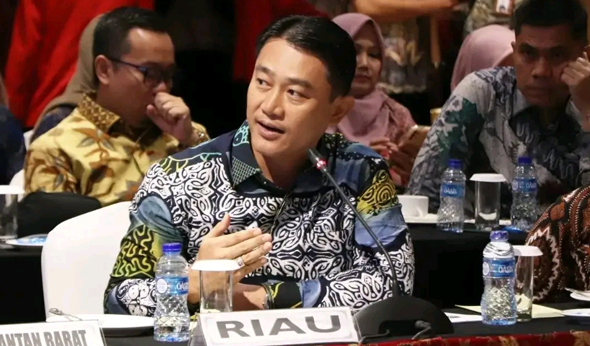 Wakil Ketua DPRD Riau Hardianto Hadiri Rapat Kerja Nasional ADPSI dan ASDEPSI