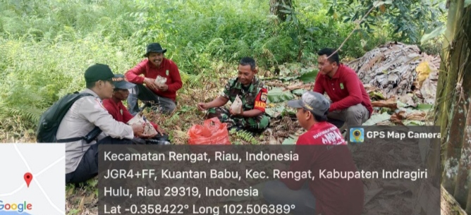 Babinsa Jalin Silahturahmi Dengan Bhabinkamtibmas, MPA Serta Warga Binaan