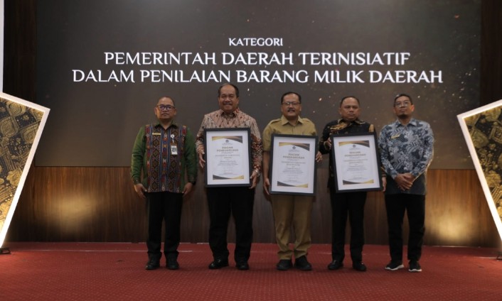 Pemkab Asahan Raih Peringkat I Penilaian Barang Milik Daerah Pada Kekayaan Negara Awards 2024